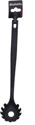 Brabantia Spaghettilöffel Black Line - Nylon Pastalöffel Antihaft Schwarz