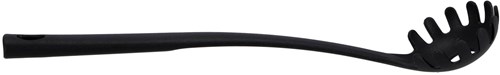 Brabantia Spaghettilöffel Black Line - Nylon Pastalöffel Antihaft Schwarz-2