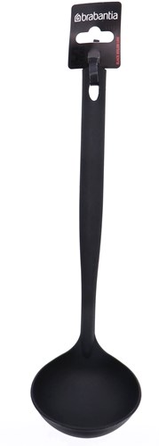 Brabantia Suppenkelle Black Line - Küchenutensil antihaft schwarz