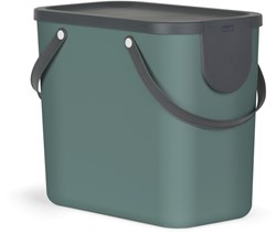 Rotho Mülltrennsystem Albula 25 Liter grün - nachhaltiger Kunststoff