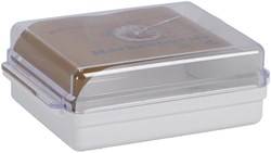 Westmark Butterdose - Kunststoff - transparent - traditionelles Design
