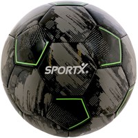 SportX Mini Fußball grau schwarz 160-180gr - Kinder Fußball Ball-2