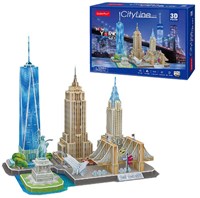 Cubic Fun 3D-Puzzle New York City Skyline Karton Dekoration-3