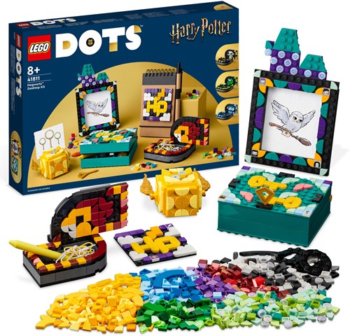 LEGO DOTS Harry Potter Hogwarts Schreibtischset Bastelset - 41811-2