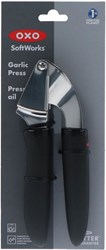 Oxo Knoblauchpresse Edelstahl Küchenhelfer - ergonomisch und spülmaschinenfest