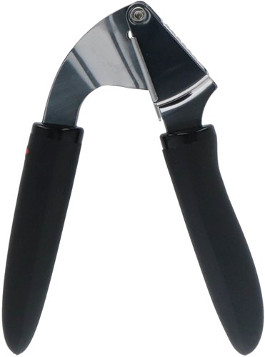 Oxo Knoblauchpresse Edelstahl Küchenhelfer - ergonomisch und spülmaschinenfest-2