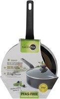 Greenpan Schmorpfanne Keramik 24 cm - Gesundes Kochen mit Antihaftbeschichtung