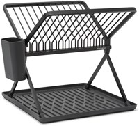 Brabantia Abtropfgestell klappbar Dark Grey Küchenzubehör