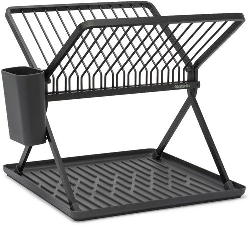 Brabantia Abtropfgestell klappbar Dark Grey Küchenzubehör