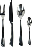 Amefa Besteckset Juno 24-teilig - Edelstahl silber - modernes Design-2