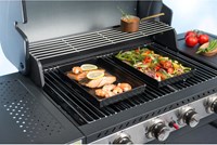 NoStik BBQ Schale Antihaft 3L Kunststoff 29x34x3cm Grill Backform-3