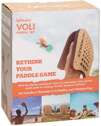 Waboba Schlägerset Voli - Outdoor-Spielspaß für Strand und Garten