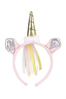Souza Kopfschmuck Einhorn, Rosa (1 Stck)