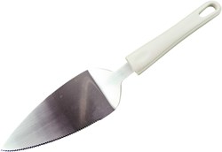 ARO houseware Tortenschaufel Edelstahl weißer Griff Kuchenschneider Küche