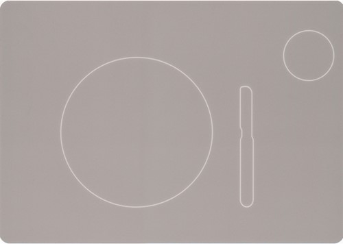 Placemat breakfast right-hander