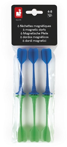 Janod Dartscheibe - Magnetische Pfeile Kinderspielzeug-2