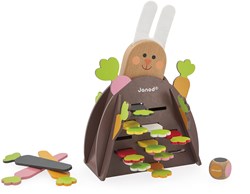 Janod Spiel - Magic Carrot - Holz Strategiespiel für Kinder
