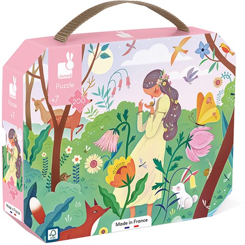 Janod Puzzle - Mutter Natur - 200 Teile