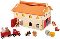 Janod Bauernhof Holzspielzeug - Mein erster Bauernhof Set mit Zubehör-2