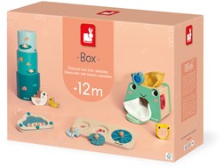 Janod - Spielset 12 Monate Sensorik Spielzeug - Entwicklung Baby