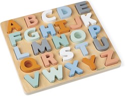 Janod Holz Alphabet Puzzle Sweet Cocoon - Lernspielzeug 26 Teile