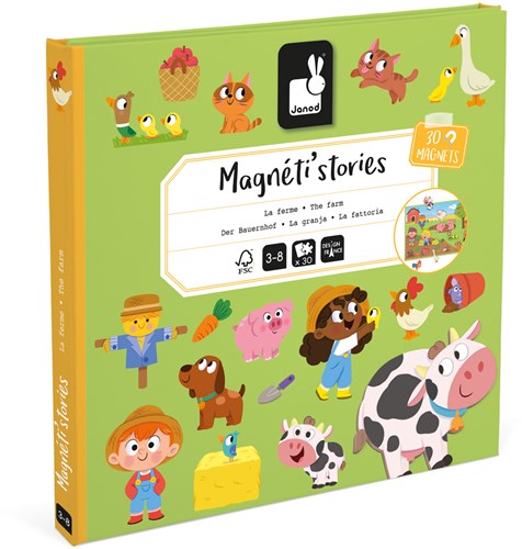 Janod Magneti Stories – Bauernhof