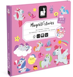 Janod Magneti Stories - Einhorn Magnetspielset - Kreatives Spielzeug