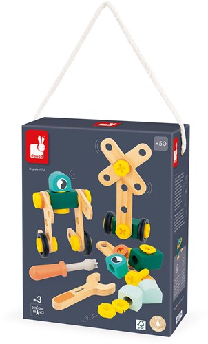 Janod Brico'Kids - Tonne 50 Stück
