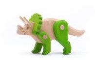 Bajo Triceratops Spielzeug - Extinct animals Serie - Lernspiel aus Karton