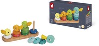 Janod Holz Stapelspiel - Lernspielzeug Entenfamilie-3
