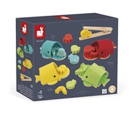 Janod Holz Farbenspiel Wal - Lernspielzeug Motorik für Kinder-2