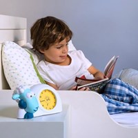 Zazu Schlaftrainer Schaf Sam blau - Kinderwecker mit Nachtlicht-3