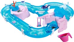 Aquaplay Wasserbahn Meerjungfrau Spielset blau lila für Kinder