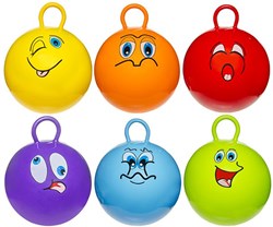 Skippyball 45cm sort. im Beutel 4743