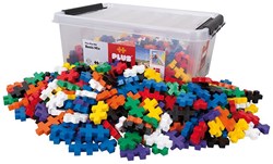 Plus-Plus Bauset BIG basic 400 Teile buntes Konstruktionsspielzeug