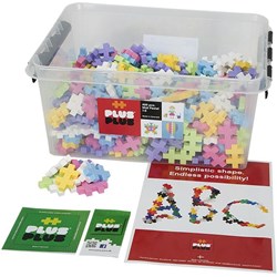 Plus-Plus Bausteine BIG Pastell 400 Stück kreatives Spielzeug