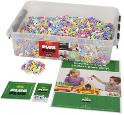 Plus-Plus Bausteine Pastell 3600 Stück kreatives Spielzeug