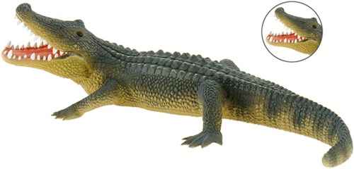 Bullyland - Alligator Spielfigur - Eduplay - ca 20 cm Krokodil Tierfigur