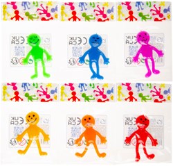 Stretchy Emotie Poppetje buntes Spielzeug Stressfigur