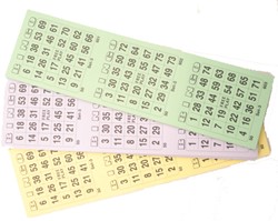 10 Bingo-Blöcke 100X3Krt 1-75 75BT01