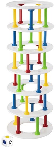 Grafix Geschicklichkeitsspiel Tower Collapse für Kinder und Familie-2