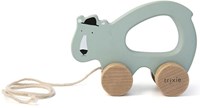 Trixie Holz Nachziehtier - Mr. Polar Bear - FSC Holz - Eisbär Spielzeug