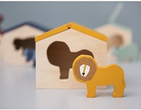 Trixie Holz-Formenbox - Mr. Lion - FSC Holzspielzeug gelb-3
