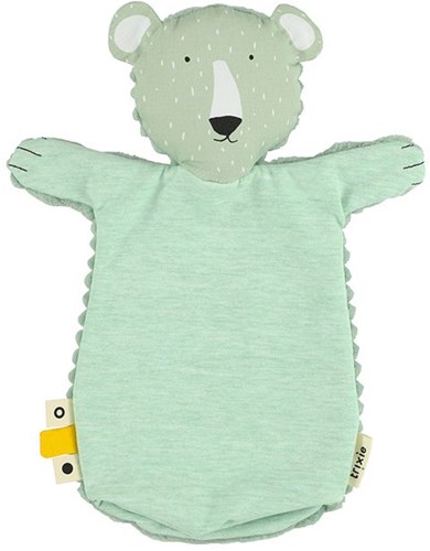 Trixie Handpuppe Eisbär - weiche Marionette für Kinder