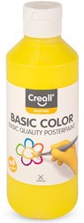 Creall Plakatfarbe Gelb 250ml - Kinderfarbe zum Basteln und Malen