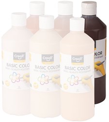 Creall Plakatfarbe Spielzeug 500ml Hautfarbe Beige 59