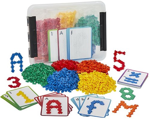 Plus-Plus Lernspielzeug Zahlen und Buchstaben multicolor