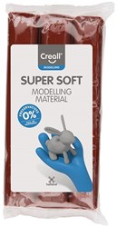 Creall Supersoft Knetblock 500g Braun