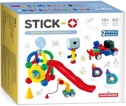 Stick-O magnetisches Spielzeug Creator Set - 60 Teile - Baby Bausteine