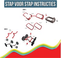Clics Bauspielzeug Spaghetteez Wiggly Roadsters flexible Bausta¨bchen 46-teilig-3